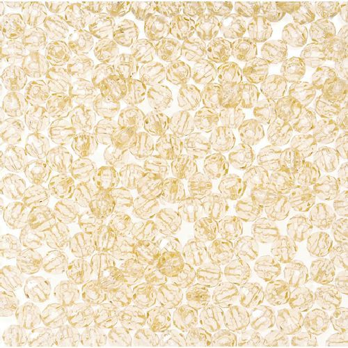4mm Transparent Champagne Faceted Beads 1,000 Pieces - artcovecrafts.com