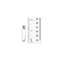 Silver Safety Pins Size 2 - 1.5 Inch 144 Pieces Premium Quality - artcovecrafts.com
