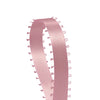 3/8 inch Pink Picot Edge Satin Ribbon 50 Yard Roll - artcovecrafts.com