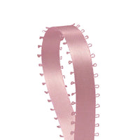 3/8 inch Pink Picot Edge Satin Ribbon 50 Yard Roll - artcovecrafts.com