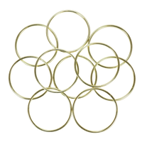 2.5 Inch Gold Metal Rings for Crafts Bulk 