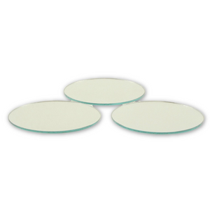 2.5 inch Small Round Craft Mirrors Bulk Wholesale Cheap 100 Pieces - artcovecrafts.com