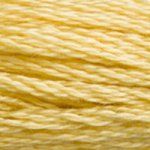 DMC 6 Strand Embroidery Floss Cotton Thread 3822 Light Straw 8.7 Yards 1 Skein
