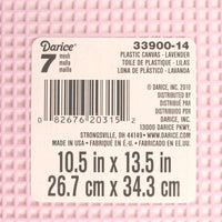 7 Mesh Count Pink Plastic Canvas Sheet 10.5 x 13.5 Inch 1 Sheet - artcovecrafts.com