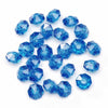6mm Transparent Dark Blue Sapphire Rondelle Faceted Beads 480 Pieces - artcovecrafts.com