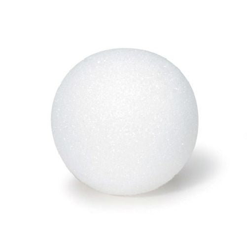 36 Pack | 4 White Styrofoam Foam Disc