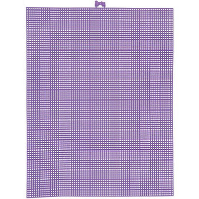 7 Mesh Count Purple Plastic Canvas Sheet 10.5 x 13.5 Inch 1 Sheet - artcovecrafts.com