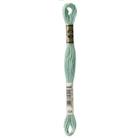 DMC 6 Strand Embroidery Floss Cotton Thread 504 Lt Blue Green 8.7 Yards 1 Skein