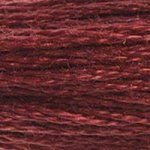 DMC 6 Strand Embroidery Floss Cotton Thread 221 Very Dk Shell Pink 8.7 Yards 1 Skein