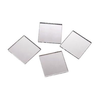 2 inch Glass Craft Small Square Mirrors Bulk 50 Pieces Square Mosaic Mirror Tiles - artcovecrafts.com