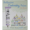 Aunt Martha's Ballpoint Paint Set 8 Pastel Colors - artcovecrafts.com