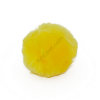 2-5-inch-yellow-large-craft-pom-poms-bulk-1-000-pieces