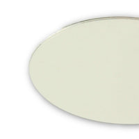 2.5 inch Glass Craft Small Round Mirrors 3 Pieces Mirror Mosaic Tiles - artcovecrafts.com