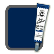 Navy Aunt Martha's Ballpoint Embroidery Fabric Paint Tube Pens 1 oz - artcovecrafts.com