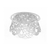 3.5 Inch Clear Plastic Ornament Base For Cake Topper Base & Favors 12 Pieces - artcovecrafts.com
