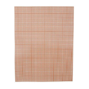 7 Mesh Count Brown Plastic Canvas Sheet 10.5 x 13.5 Inch 1 Sheet - artcovecrafts.com