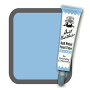 Light Blue Aunt Martha's Ballpoint Embroidery Fabric Paint Tube Pens 1 oz - artcovecrafts.com