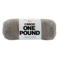 Caron One Pound Yarn Medium Grey Mix