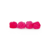 2.5 Inch Neon Pink Large Craft Pom Poms 15 Pieces