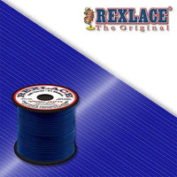 Royal Blue Plastic Rexlace 100 Yard Roll - artcovecrafts.com