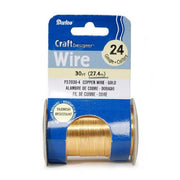 Darice Gold Craft Wire 24 Gauge 30 yards