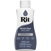 Denium Blue Rit Dye Liquid All Purpose 8oz