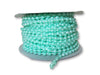 4mm Mint Green Plastic Fused Pearls Garland Strands for Decorating & Crafts 24 Yards - artcovecrafts.com