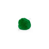 1.5 inch Kelly Green Craft Pom Poms 50 Pieces - artcovecrafts.com