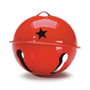 Darice Red Craft Bell with Stars 1 Piece 10705 - artcovecrafts.com