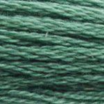DMC 6 Strand Embroidery Floss Cotton Thread 3815 Dk Celadon Green 8.7 Yards 1 Skein