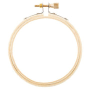 3" Darice Wood Embroidery Hoop 1 Piece 39102 - artcovecrafts.com