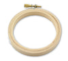 3 inch Small Round Wooden Embroidery Hoops Bulk 12 Pieces - artcovecrafts.com