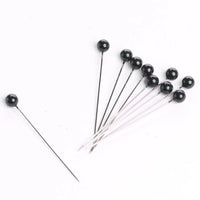 1.5 inch Black Pearl Head Corsage Pins 144 Pieces