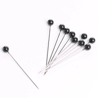 100pc Plastic Head Upholstery Pins Length 60mm Findings Beads Corsage  22gauge Pearl Headed Steel Haberdashery for Sale and Wholesale