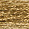 DMC 6 Strand Embroidery Floss Cotton Thread 3045 Dk Yellow Beige 8.7 Yards 1 Skein