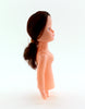 5 inch Plastic Craft Doll -Half Body Doll Pick- Brown Hair 1 Piece - artcovecrafts.com