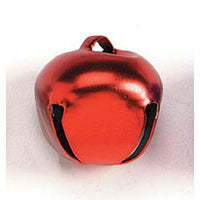 Darice 25mm Matte Red Bells 8 Pieces 1148-25 - artcovecrafts.com