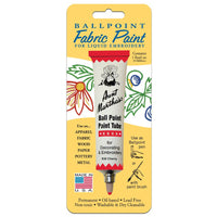 Cherry Aunt Martha's Ballpoint Embroidery Fabric Paint Tube Pens 1 oz - artcovecrafts.com