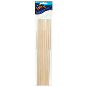 Wooden Dowel Rods 5/16 x 12 inches 7 pieces
