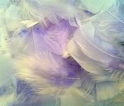 Lavender Fluff Marabo Craft Feathers 10.5 Grams