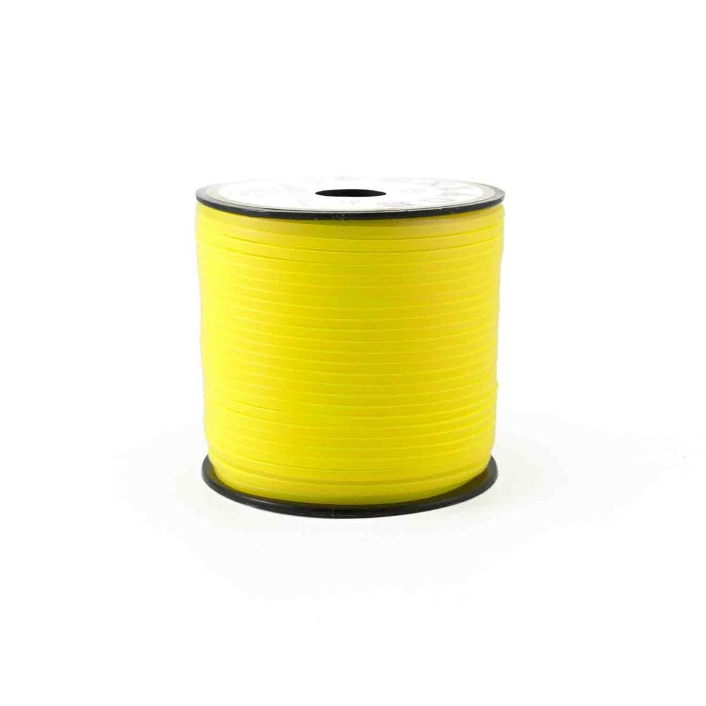 Glow in the Dark Yellow Plastic Craft Lace Lanyard Gimp String Bulk 100 Yard Roll
