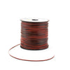 Black & Red Combination Plastic Craft Lace Lanyard Gimp String Bulk 100 Yard Roll