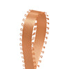 3/8 inch Peach Picot Edge Satin Ribbon 50 Yard Roll - artcovecrafts.com