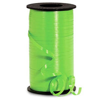 Apple Green Curling Ribbon 500 Yard Roll 3/16 Inch Wide. - artcovecrafts.com