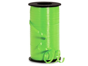 Apple Green Curling Ribbon 500 Yard Roll 3/16 Inch Wide. - artcovecrafts.com