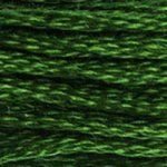 DMC 6 Strand Embroidery Floss Cotton Thread 986 Very Dk Forest Green 8.7 Yards 1 Skein