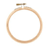 5" Darice Wood Embroidery Hoop 1 Piece 39103 - artcovecrafts.com