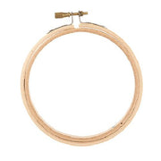 5" Darice Wood Embroidery Hoop 1 Piece 39103 - artcovecrafts.com