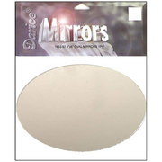 4" x 6" Darice Oval Mirror 1 Piece 1633-92 - artcovecrafts.com
