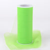 Apple Green Tulle 6 inch Roll 25 Yards - artcovecrafts.com